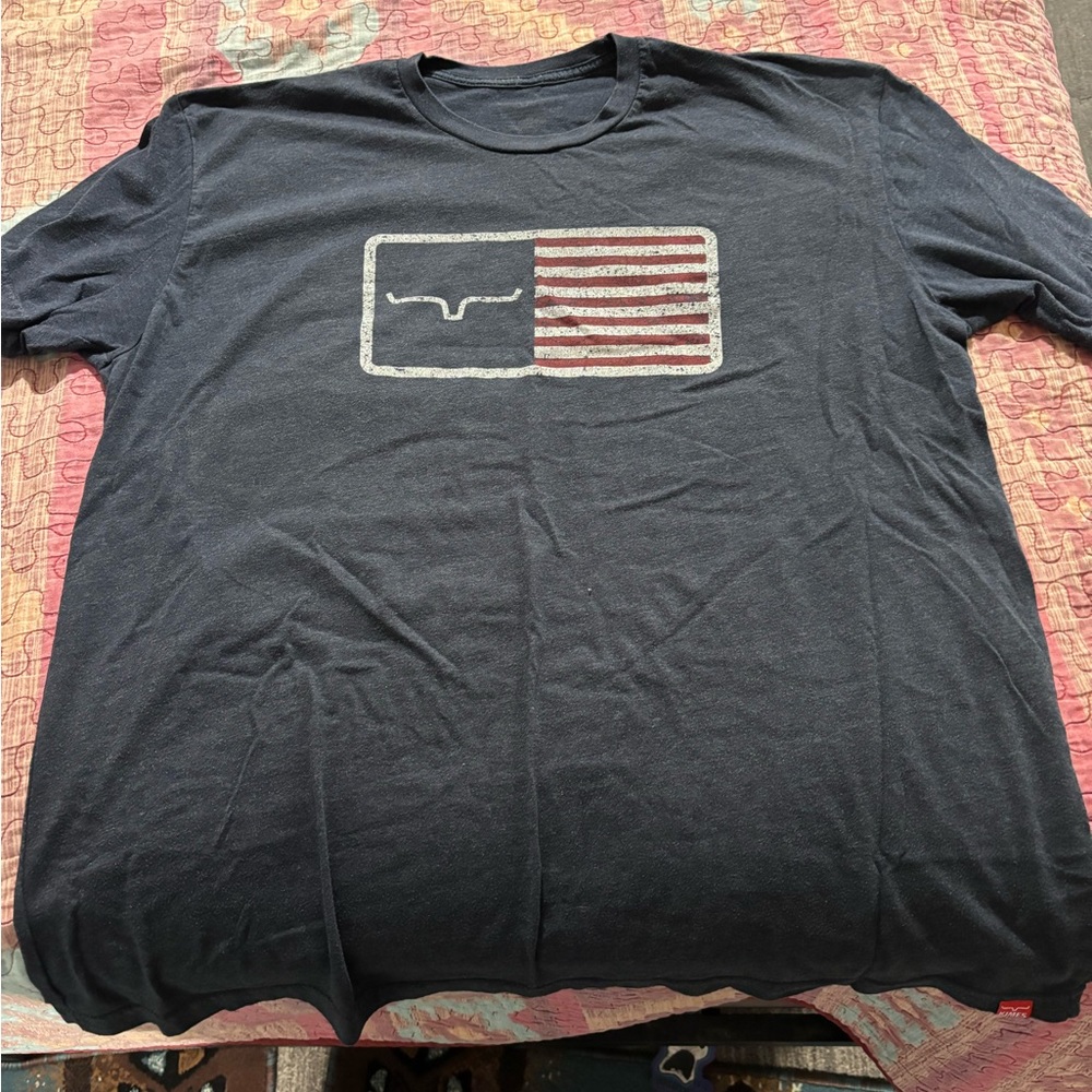 Kimes Ranch American Flag Tee